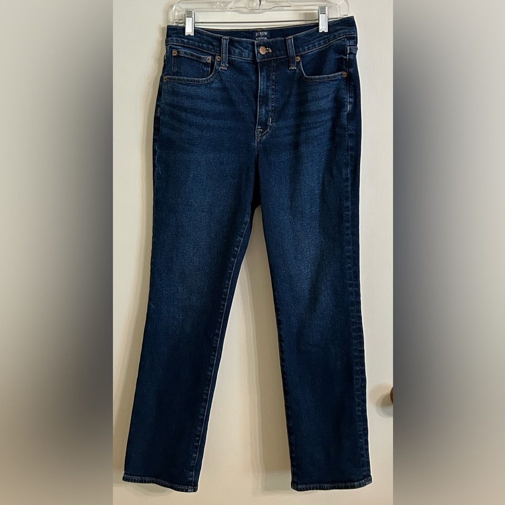 J. Crew Essential Straight Leg Jeans
